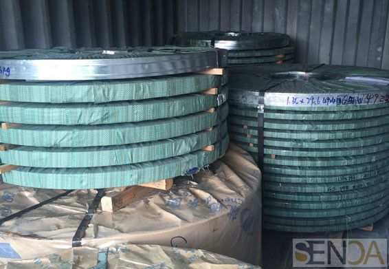 Stainless steel strip