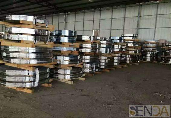 Stainless steel strip